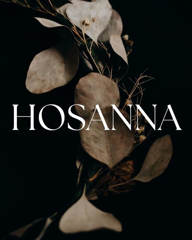 Hosanna