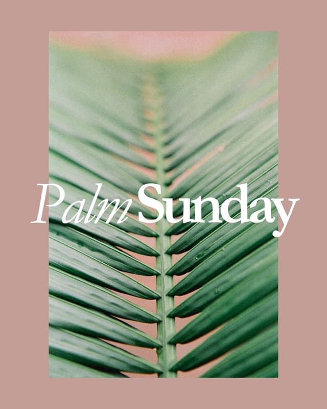 Palm Sunday
