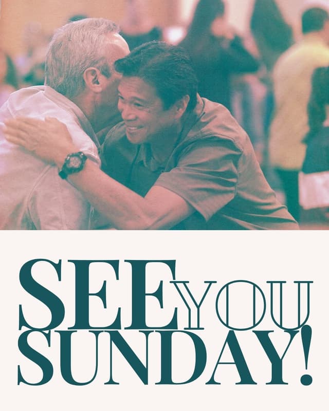 See you Sunday!