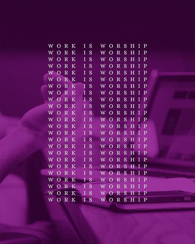 Work is worship